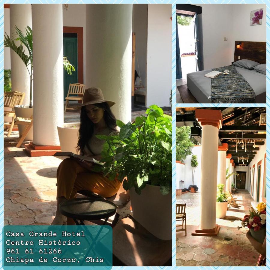Casa Grande Hotel Centro Historico Chiapa de Corzo Bagian luar foto